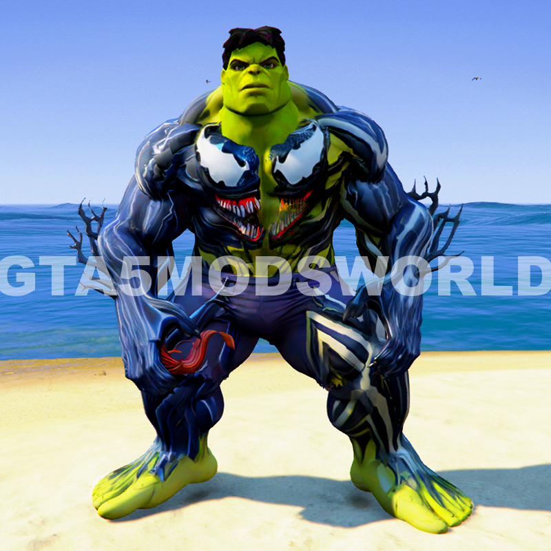 Hulk Venom 5 GTA 5 Mods