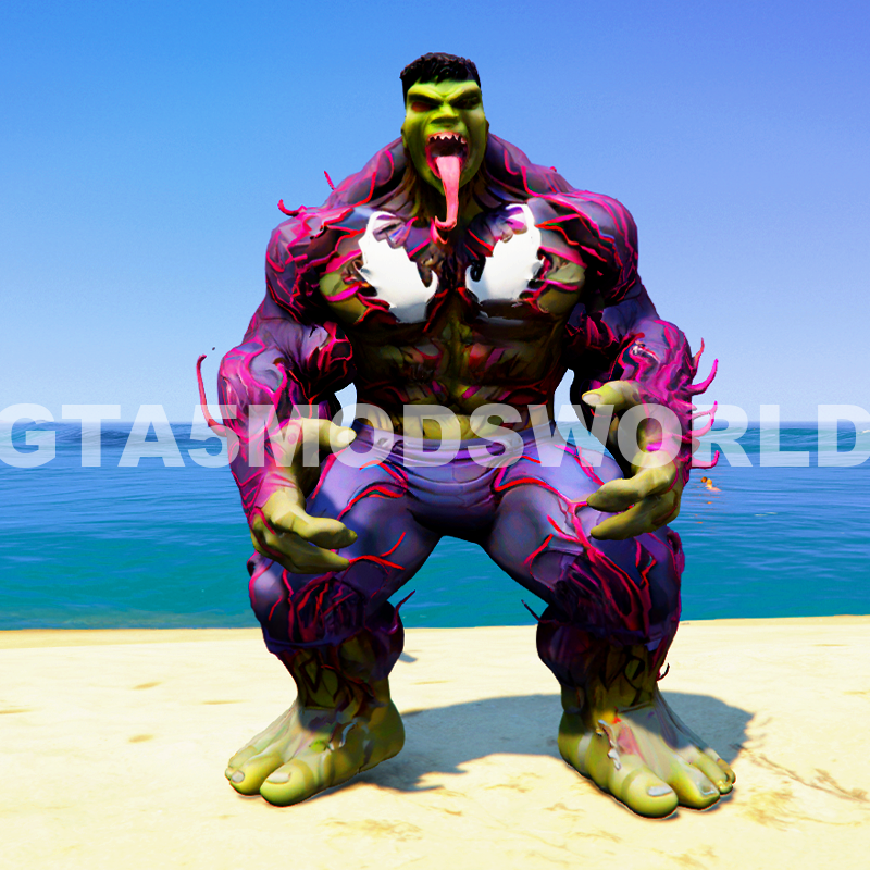 Hulk Venom 6 GTA 5 Mods