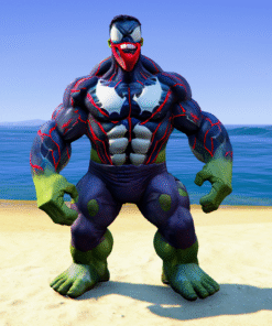 Hulk Venom 7 GTA 5 Mods