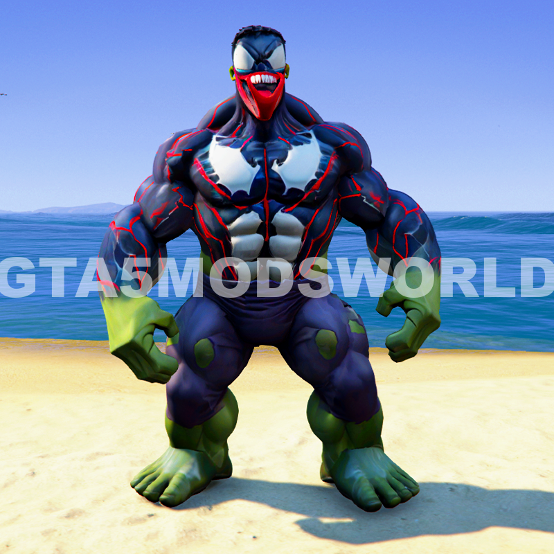 Hulk Venom 7 GTA 5 Mods