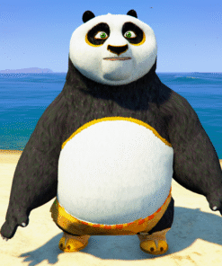 Kufu Panda GTA 5 Mods