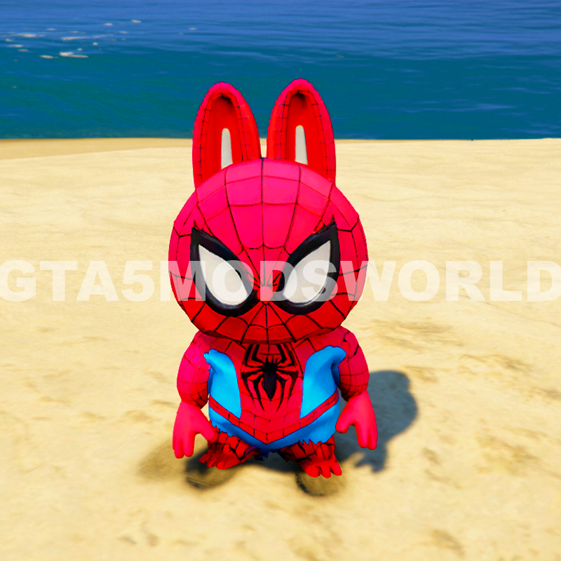 Labubu Spiderman GTA 5 Mods