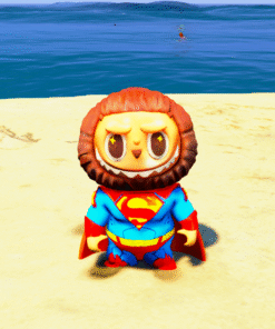 Labubu Superman GTA 5 Mods