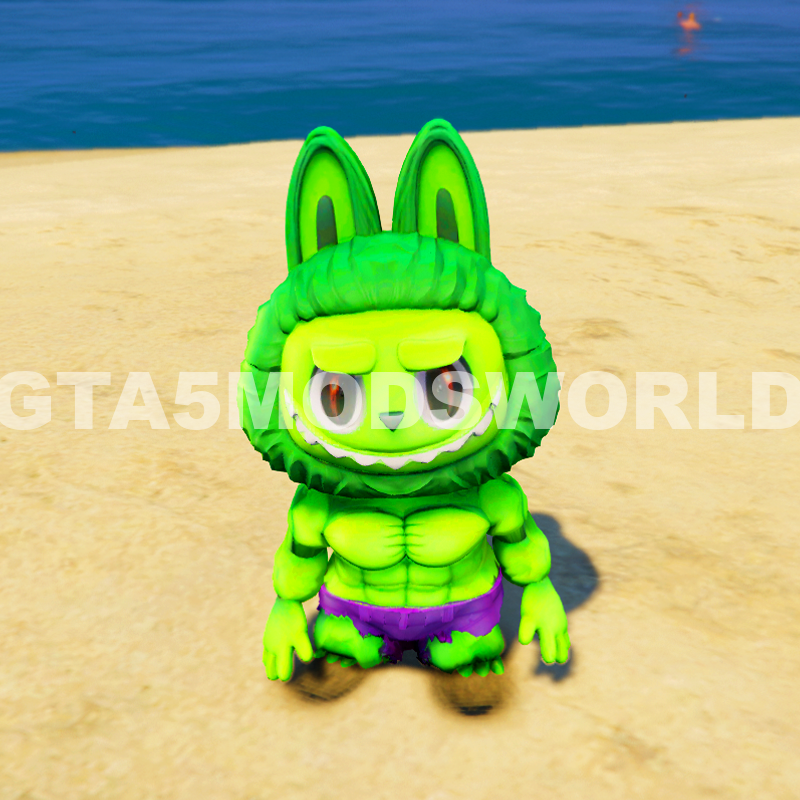 Labubu Hulk GTA 5 Mods