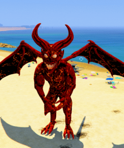 Lava Creature Big GTA 5 Mods