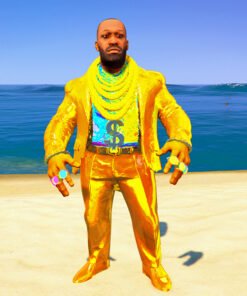 Millionaire Indian Bikes Driving 3D Character GTA 5 Mods