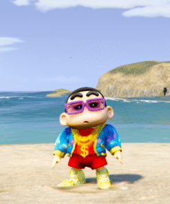 Millionaire Shinchan GTA 5 Mods