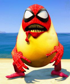 Potato Spiderman 4 GTA 5 Mods