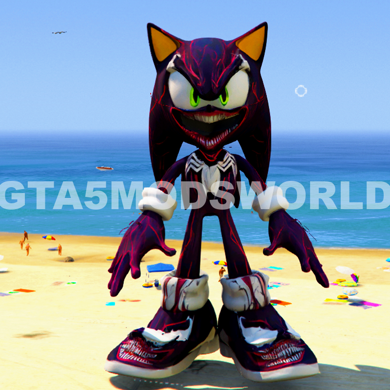 Sonic Venom 3 GTA 5 Mods ( Pack of 3 sizes)