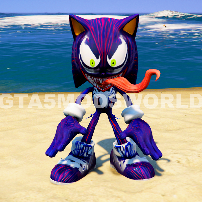Sonic Venom GTA 5 Mods ( Pack of 3 sizes)