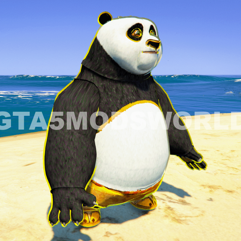 Upgraded Kufu Panda GTA 5 Mods GTA5MODSWORLD