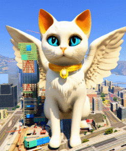Angel Cat GTA 5 Props