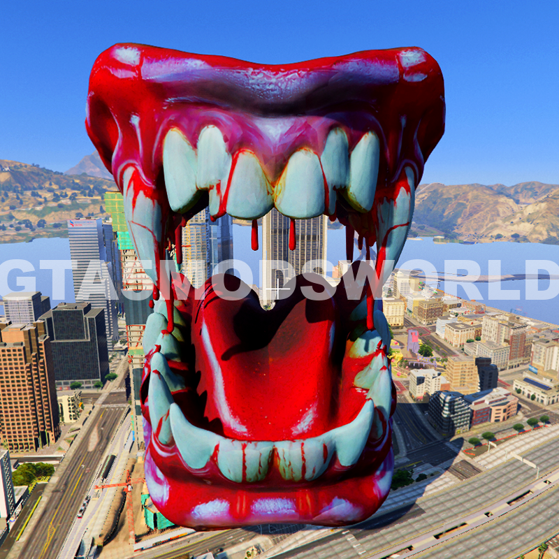 Evil Teeth GTA 5 Props