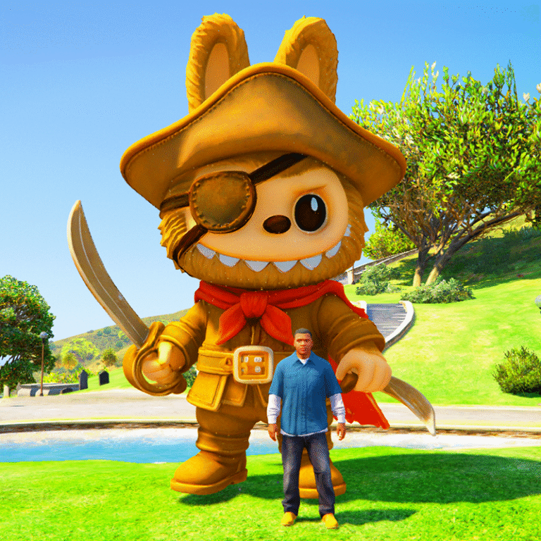 Labubu Pirate GTA 5 Props - GTA5MODSWORLD