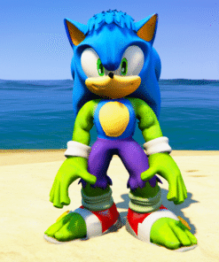Sonic Hulk GTA 5 Mods ( Pack of 2 sizes)