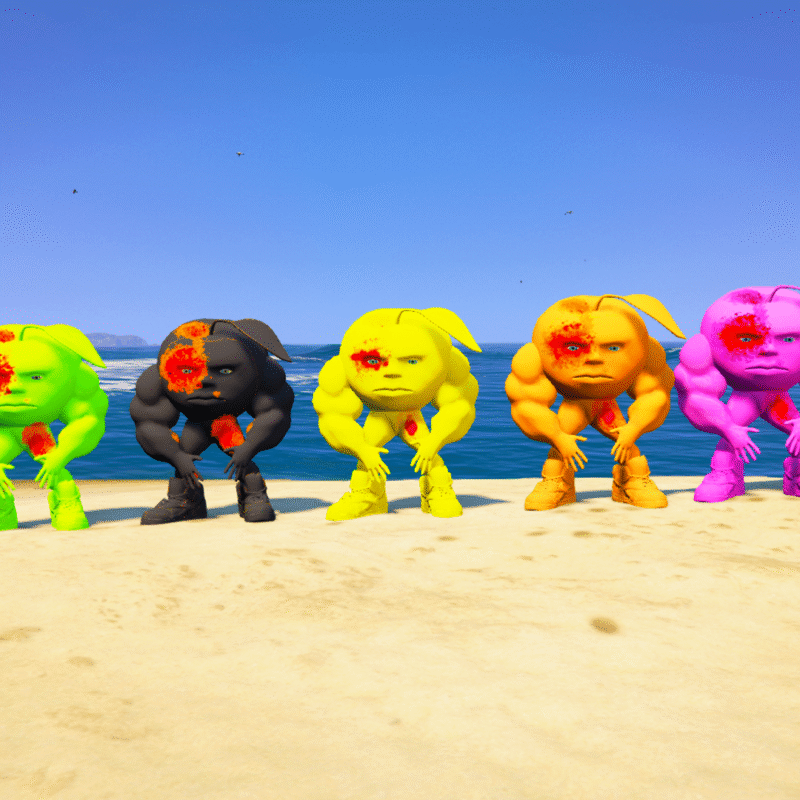 Udin Din Din Dun Madin GTA 5 Mods ( Pack of 7 )