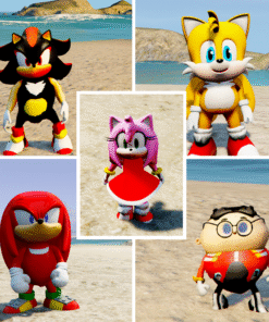 GTA 5 Mods Baby ( Pack of 5 Peds)