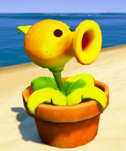 Fire Peashooter GTA 5 Mods