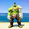Hulk Green Scar GTA 5 Mods