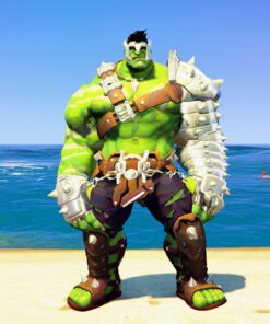 Hulk Green Scar GTA 5 Mods