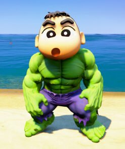 Hulk Shinchan 2 GTA 5 Mods