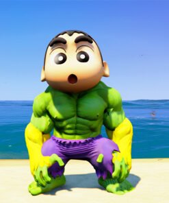 Hulk Shinchan 4 GTA 5 Mods