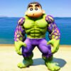 Hulk Shinchan GTA 5 Mods