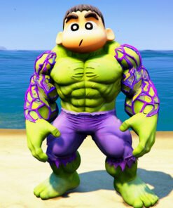 Hulk Shinchan GTA 5 Mods