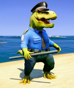 Police Dinosaur GTA 5 Mods