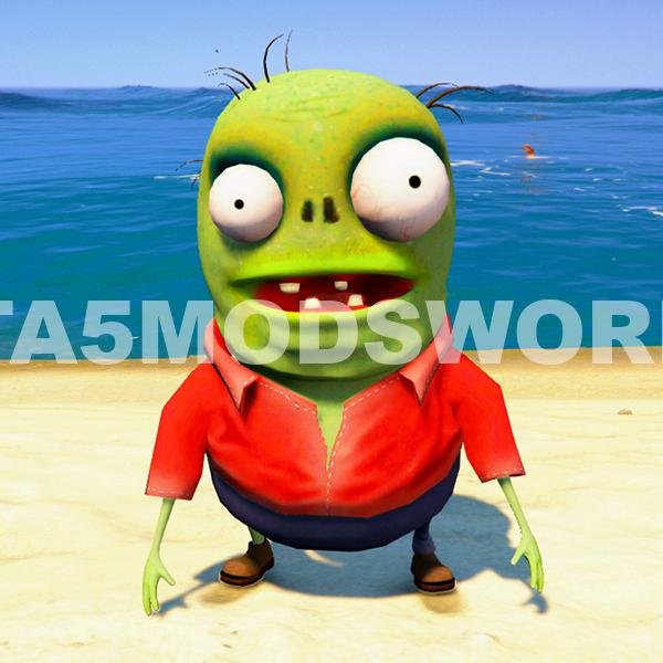 Pvz Garden Warfare Zombie GTA 5 Mods