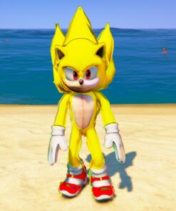 Super Sonic GTA 5 Mods
