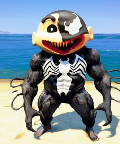 Venom Shinchan 4 GTA 5 Mods