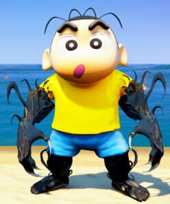 Venom Shinchan GTA 5 Mods