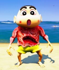 Horror Shinchan 7 GTA 5 Mods ( Pack of 2 sizes)