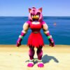 Amy Rose Sonic Werehog GTA 5 Mods World