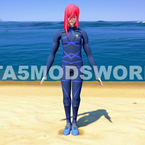 Blue Lock Hyoma Chigiri GTA 5 Mods