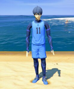 Blue Lock Yoichi Isagi GTA 5 Mods