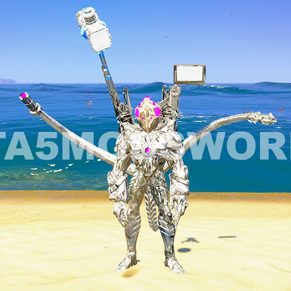 Counter Titan Skibidi Multiverse GTA 5 Mods
