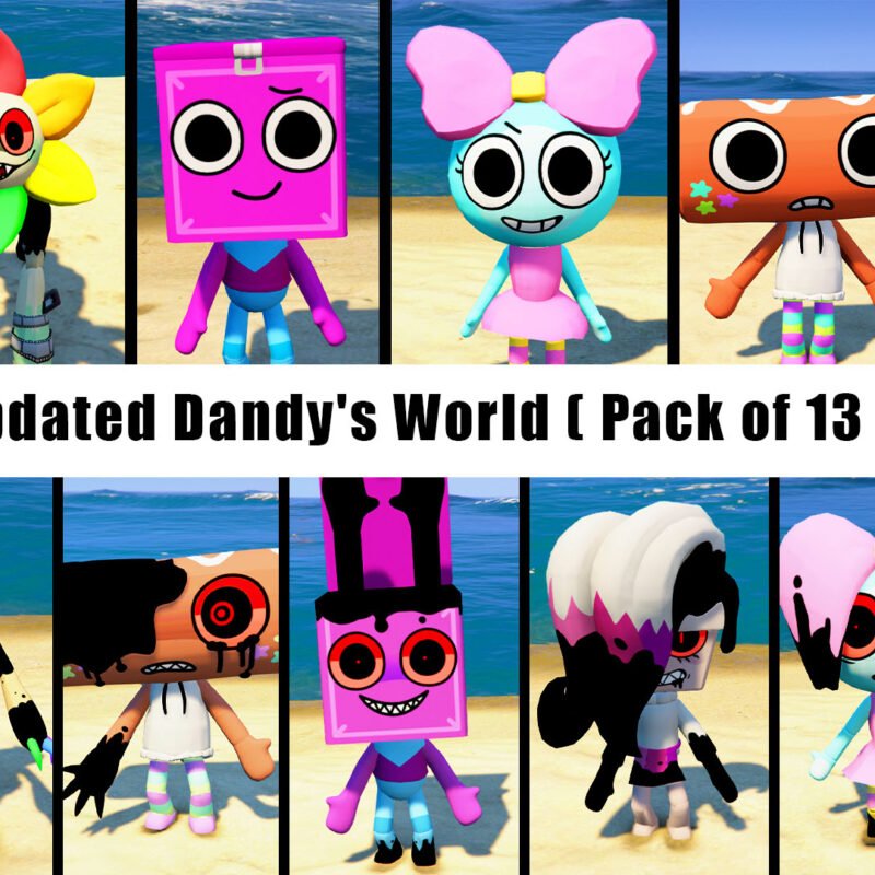 All Updated Dandy's World ( Pack of 13 Mods)