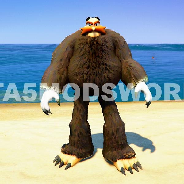 Eggman Sonic Werehog GTA 5 Mods World