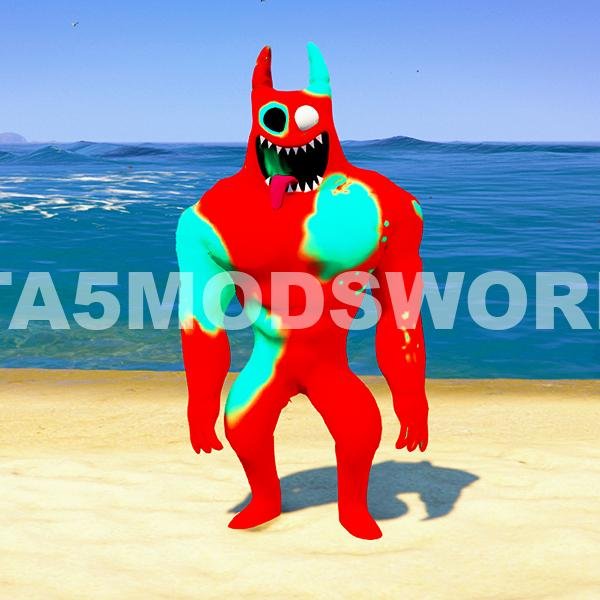 Hellish Banban - Garten of Banban 8: Anti Devil GTA 5 Mods