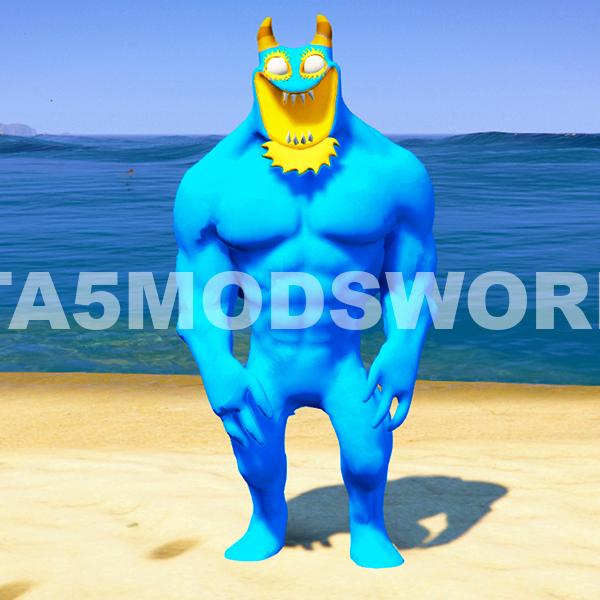 Hellish Flumbo - Garten of Banban 8: Anti Devil GTA 5 Mods