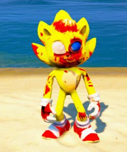Horror Super Sonic GTA 5 Mods