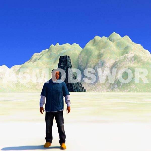 Ice Mountain GTA 5 Props