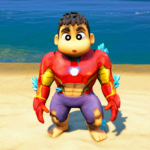 Iron Shinchan GTA 5 Mods