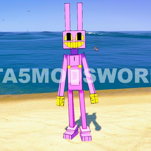 Jax The Bunny The Amazing Digital Circus GTA 5 Mods