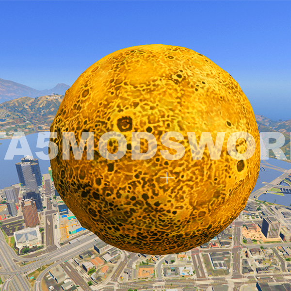 Mercury Planet GTA 5 Props