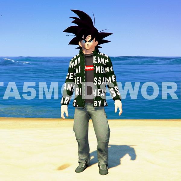 Modern Goku GTA 5 Mods