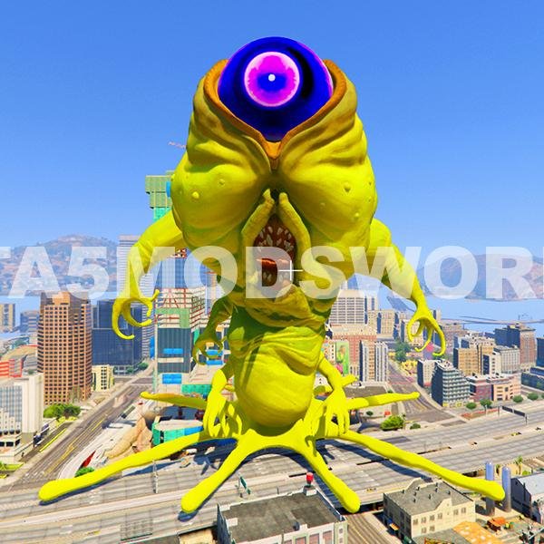 Monster Creature - GTA 5 PROPS WORLD