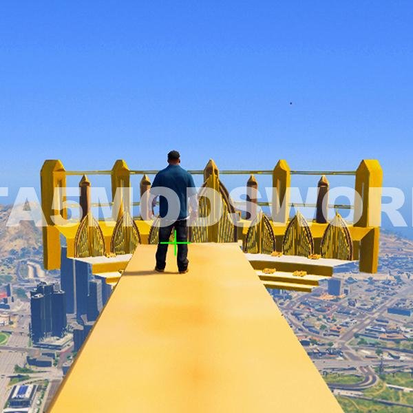 Flying STADIUM GTA 5 Props